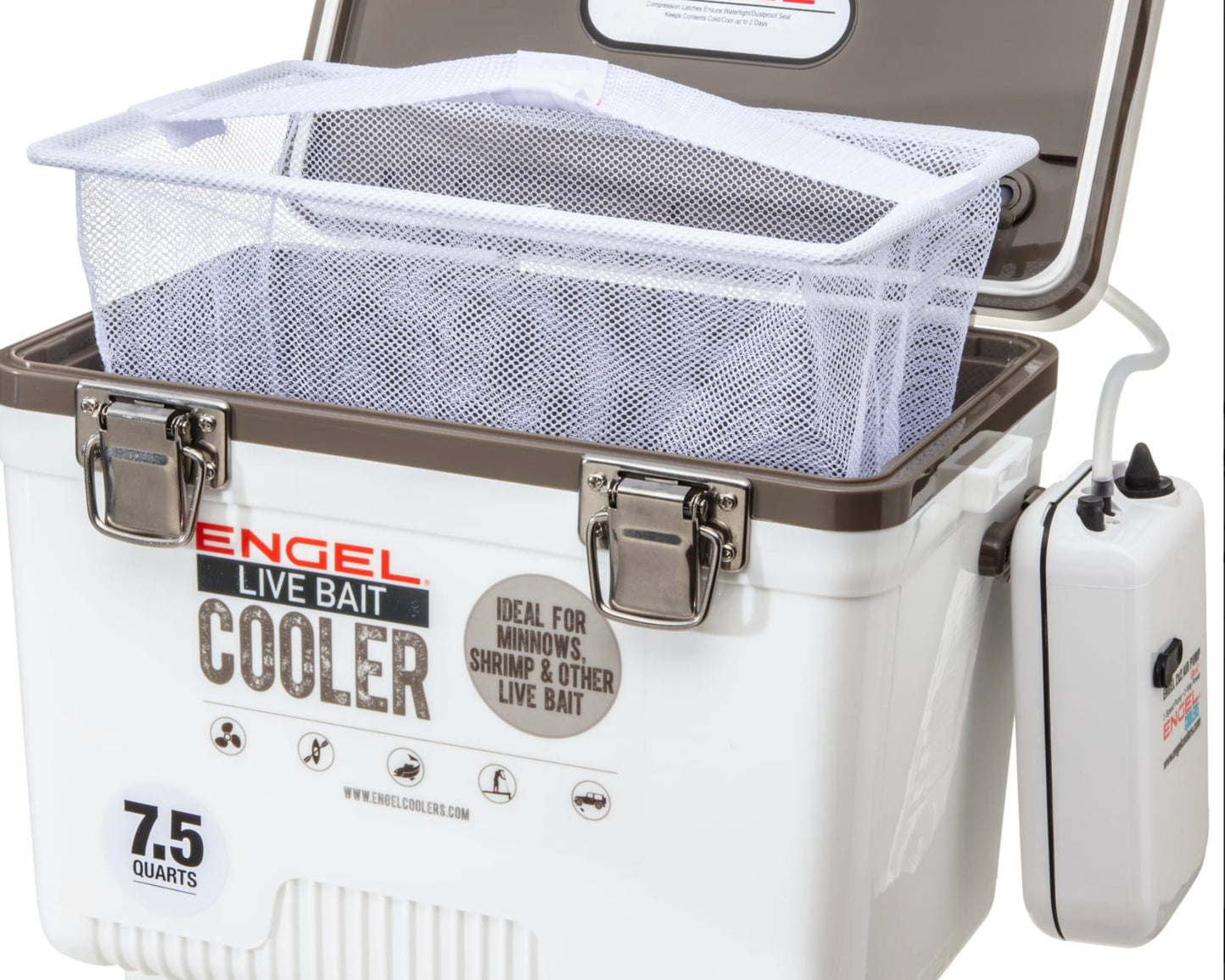 Engel Live Bait Cooler with Engel Aerator 13QT