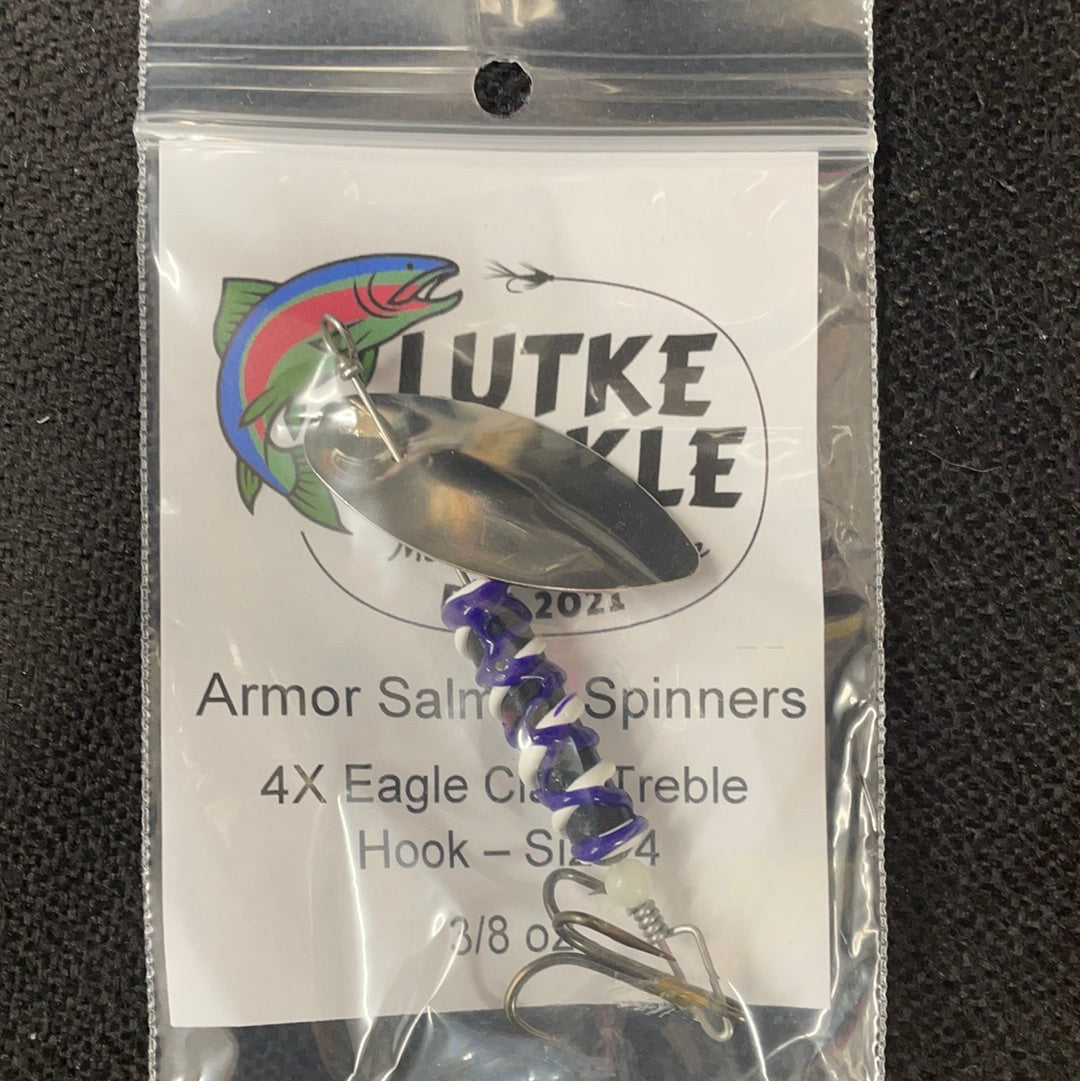 Lutke Tackle Purple Haze Armor Spinner 3/8oz