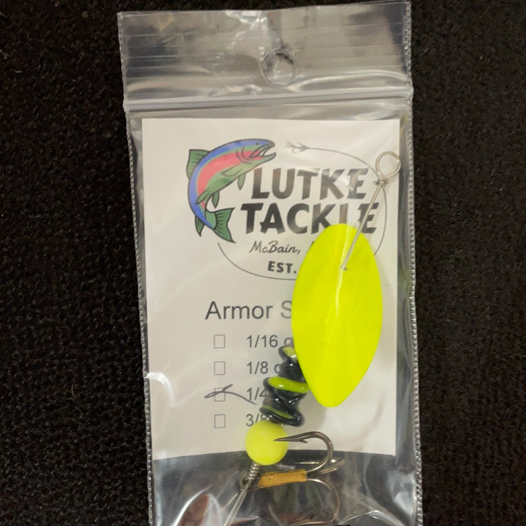 Lutke Tackle The Flash Armor Spinner 1/4oz
