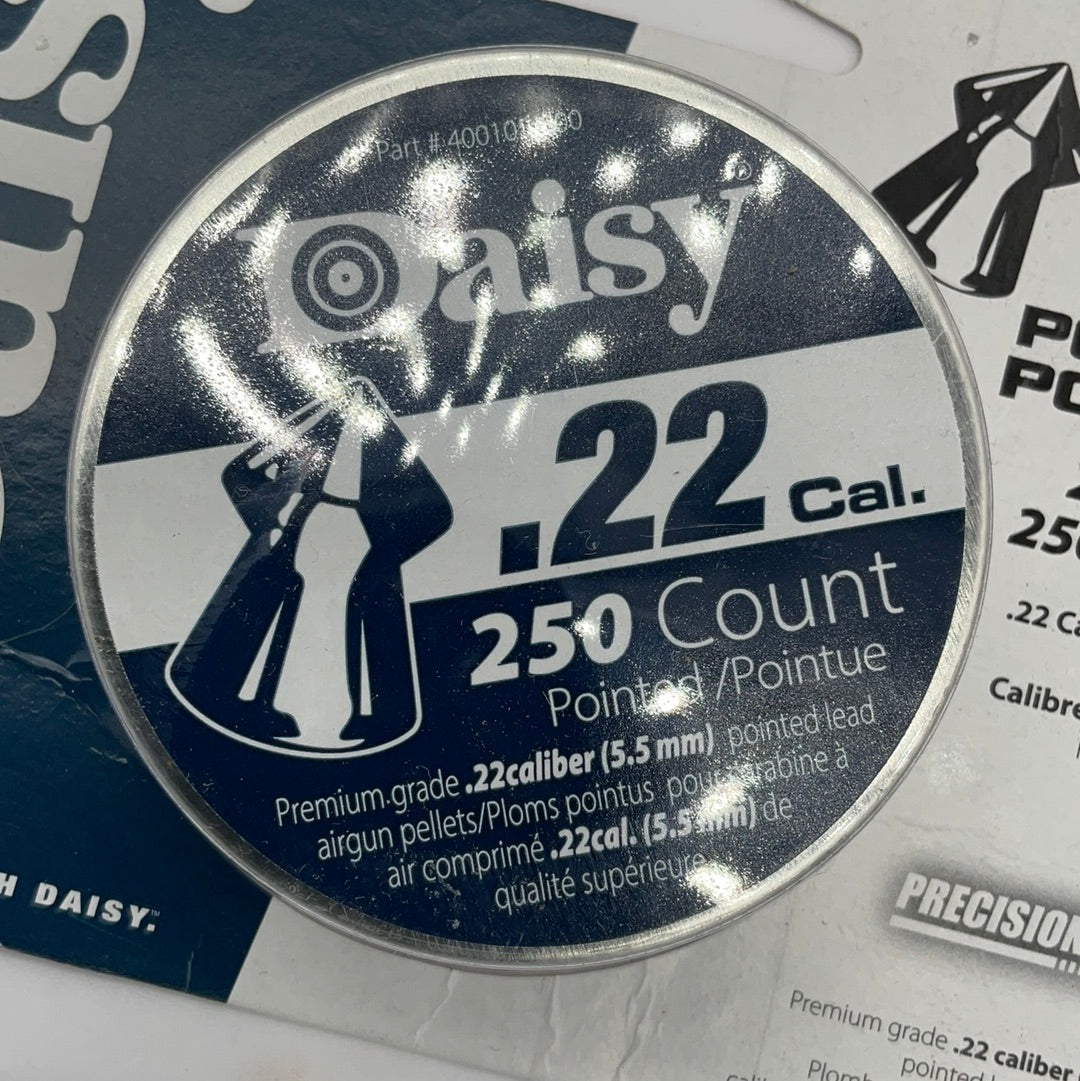 .22 Cal Pellets 250 ct. Pointed