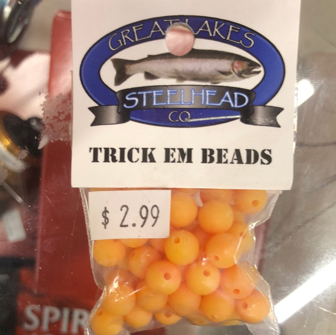 Great Lakes Steelhead 8mm Tangerine Roe