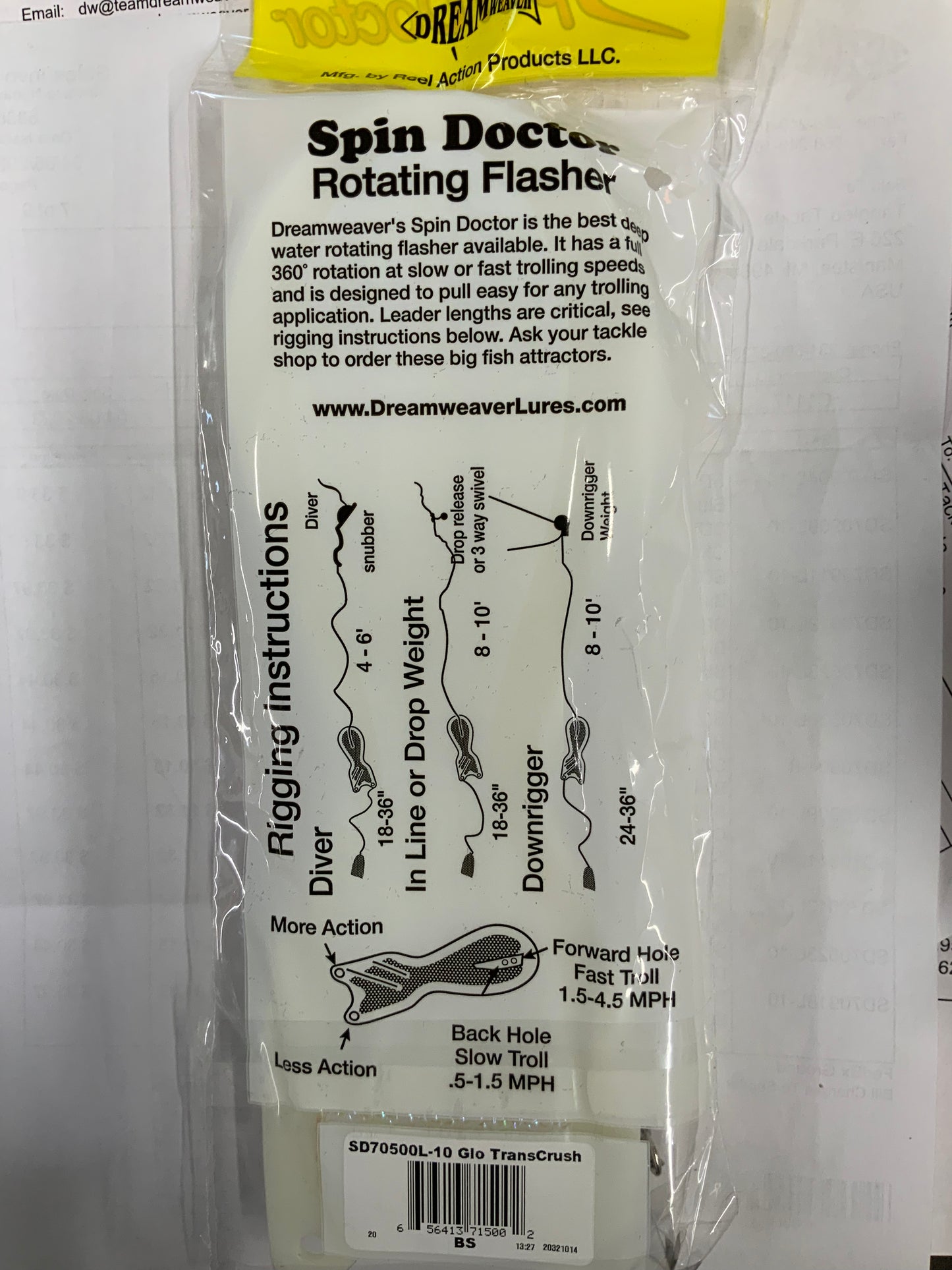 Dreamweaver Spin Doctor Glow Blade-Crush Ice