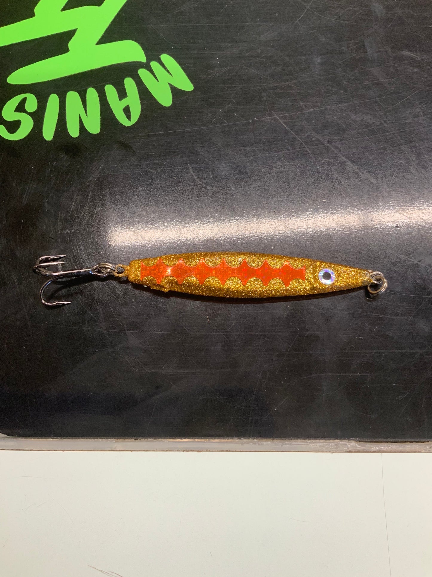 Lutke Tackle 2oz Flutter Jig Gold Digger