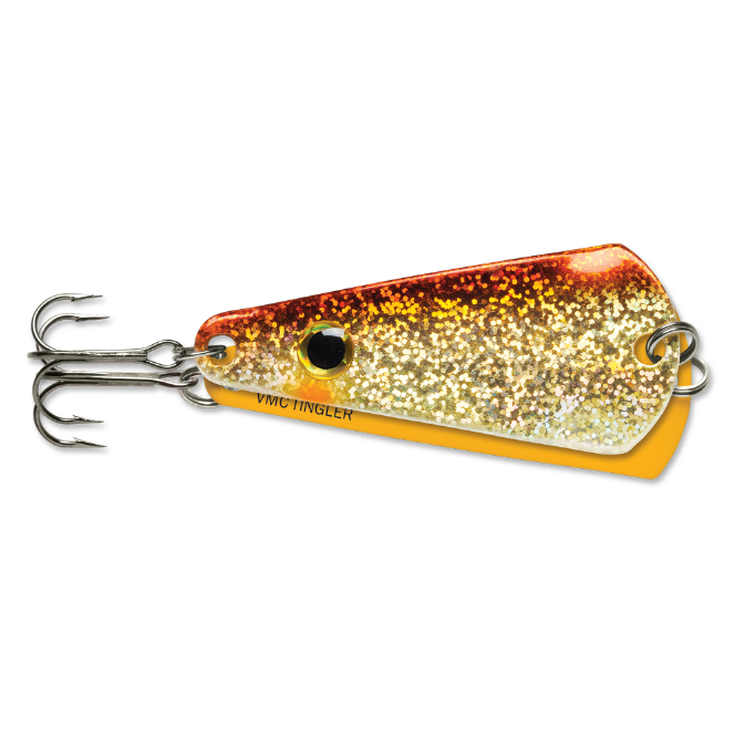 Tingler Spoon 3/16oz Glow Gold Fish