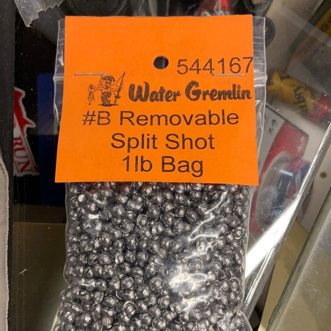 #B Removable Split Shot 1lb bag