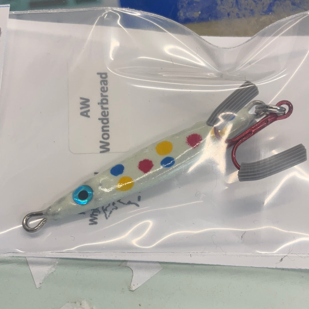 A & W Lures 1/4oz Flutter Spoon Wonderbread