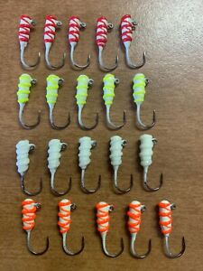 Luthe Armor Steelhead Jig white glow, red 712122