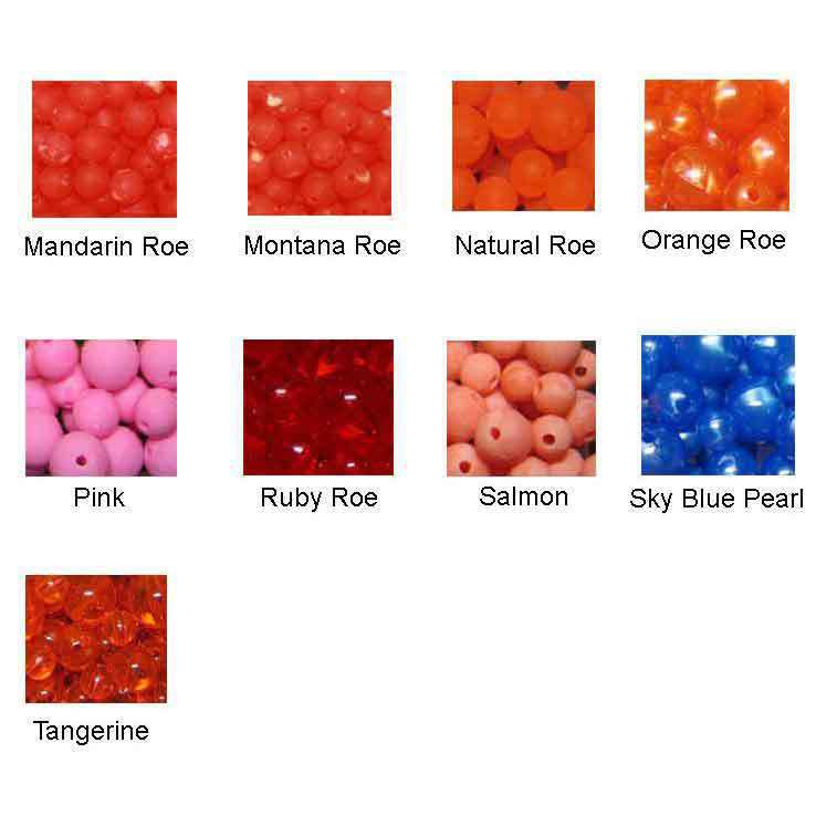 Troutbeads 8MM Ruby Roe-40 TB08-08 – Tangled Tackle Co
