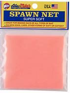 Atlas Mike's Spawn Netting 3" x 3" Peach Qty 50