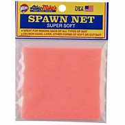 Atlas Mike's Spawn Netting 4" x 4" Peach Qty 60