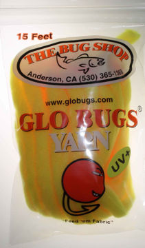 The Bug Shop Glo Bugs Yarn 15 Feet Niagara Gold