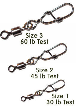 Torpedo Snap Swivels 20pk