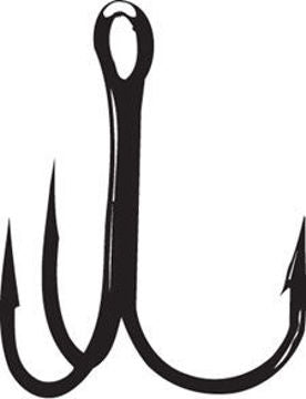 Gamakatsu Treble Short Shank 2xStrong Magic Eye SZ6  6Pk