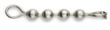 SAMPO BEAD SWIVEL 4 bead #10 4PK SILVER 75# test
