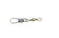 Eagle Claw Barrel Swivel W/Interlock Snap Sz7  6pk