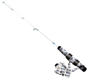 Beaver Dam Busch Light Ice Fishing Combo 26" Medium Light Action