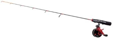 Eagle Claw Solid Carbon Inline Ice Combo