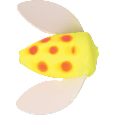 Yakima Worden's Spin-N-Glow Rigged Yellow Clown Size 0