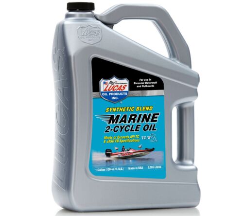 Lucas Synthetic Blend 2 Cycle Marine Oil 1 Gal