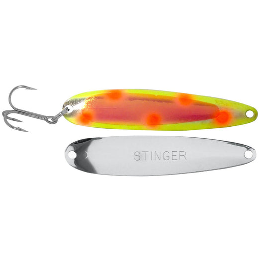 Stinger Trolling Spoon Grouper UV Silver Plated