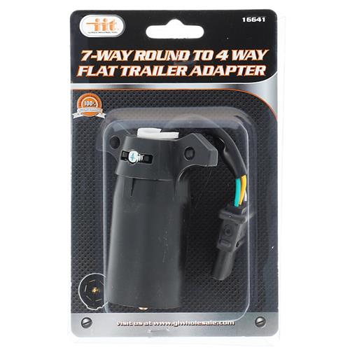 7 Way RV To 4 Flat Trailer Adapter