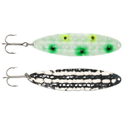 Moonshine Trolling Spoon Hammered Moonchips Soda