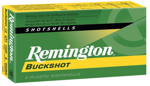 Remington Express Magnum Buckshot Ammo 12 Gauge 3" #00 Shot - 12 Gauge 3" 15 Pellets #00 Shot 5/Box