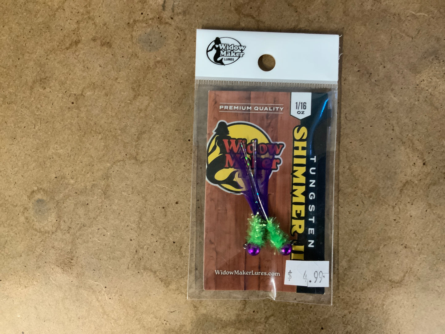 Widow Maker Tungten Shimmer Jig 1/16 OZ