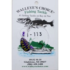 Walleye's Choice Spinner Rigs - Indiana Blades #3 Blade
