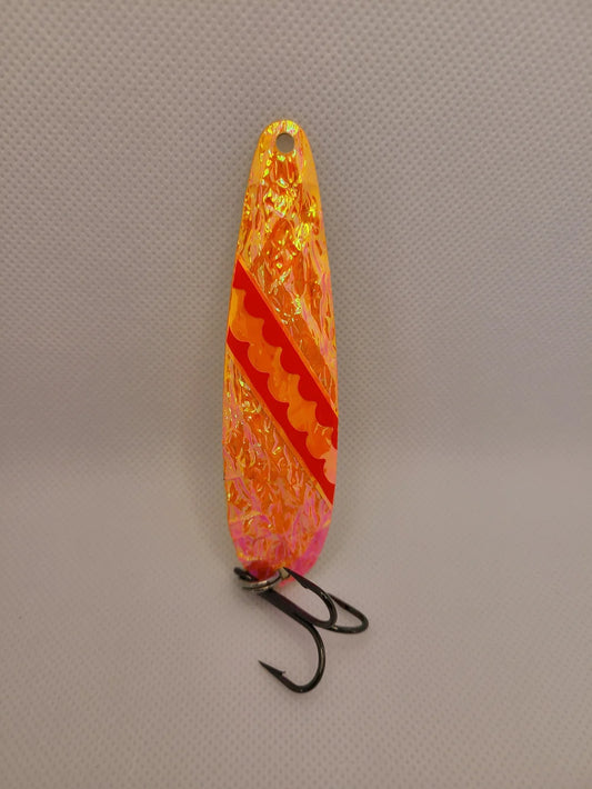 Sooperfly Double Orange Crush Casting Spoon 1oz