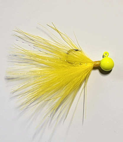 Fishin Freekz - 1/16oz Marabou jigs