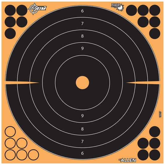 Allen EZ Aim Adhesive Bullseye 12" Targets 5 Sheets [FC-026509048060]