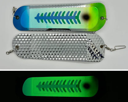 Gator Bait 8" Salmon Hammer Flasher