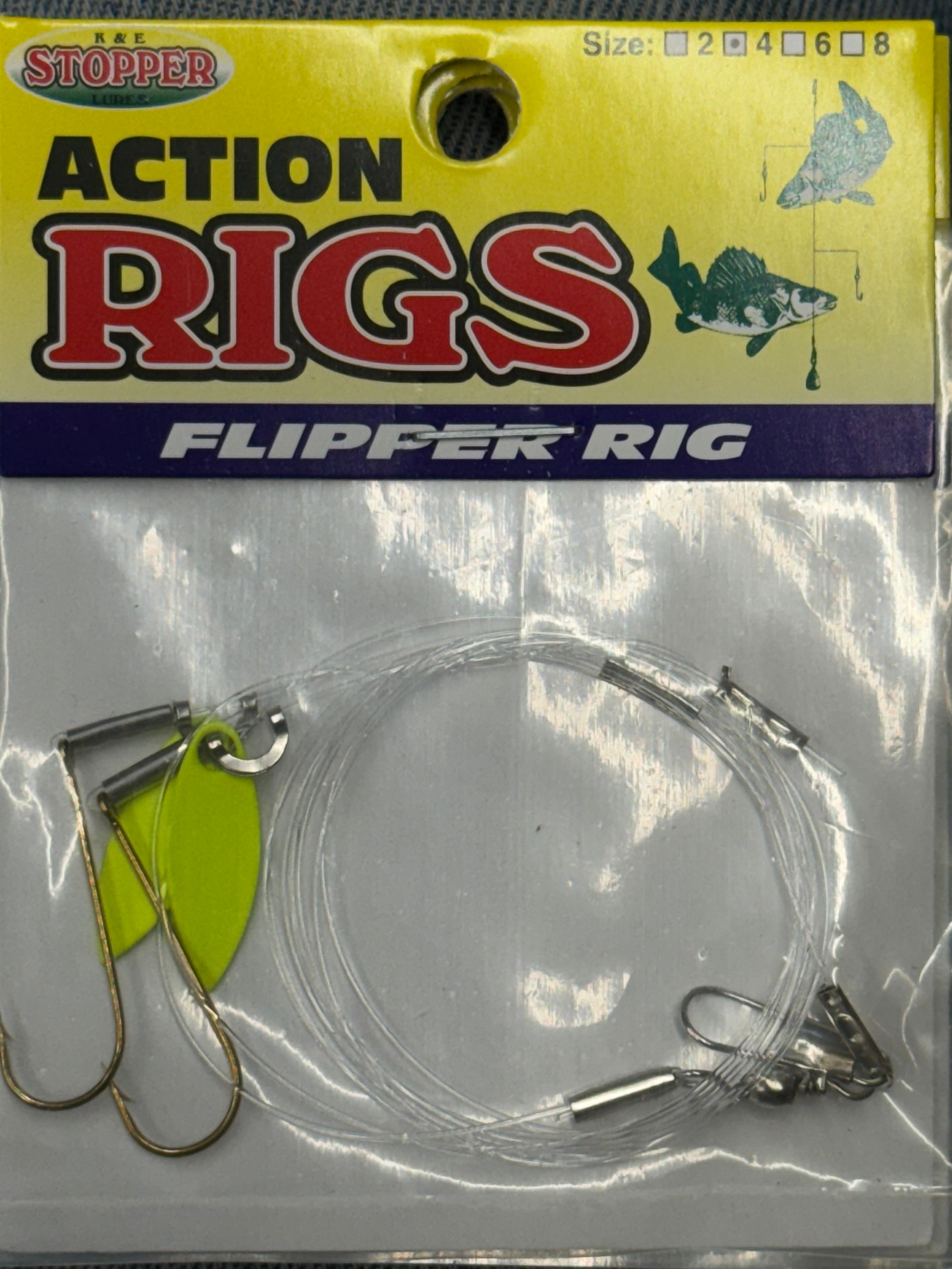 Uipicker Rig K&E Stopper Flipper Rig – Tangled Tackle Co.