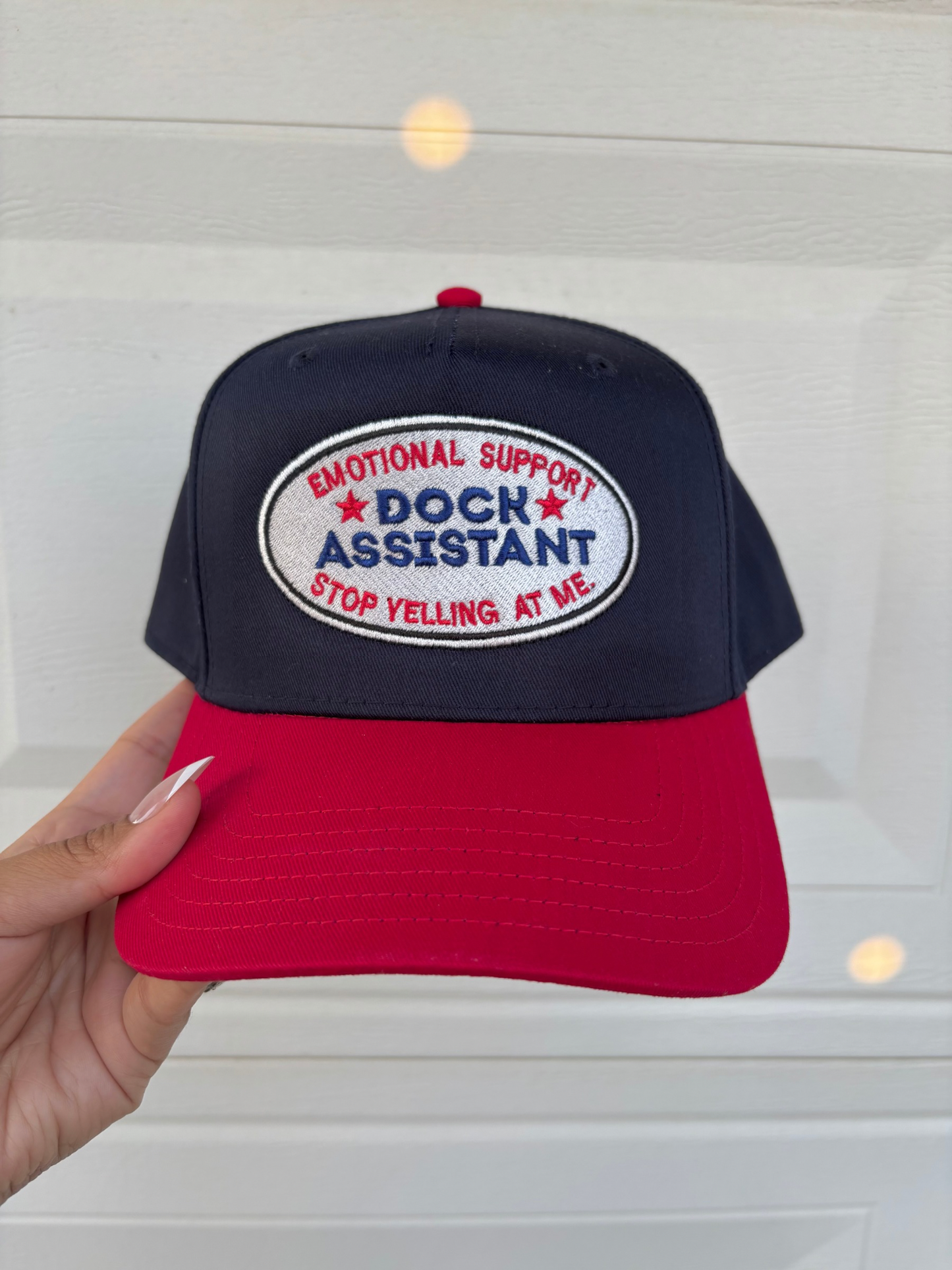 Emotional Support Dock Assistant Hat 