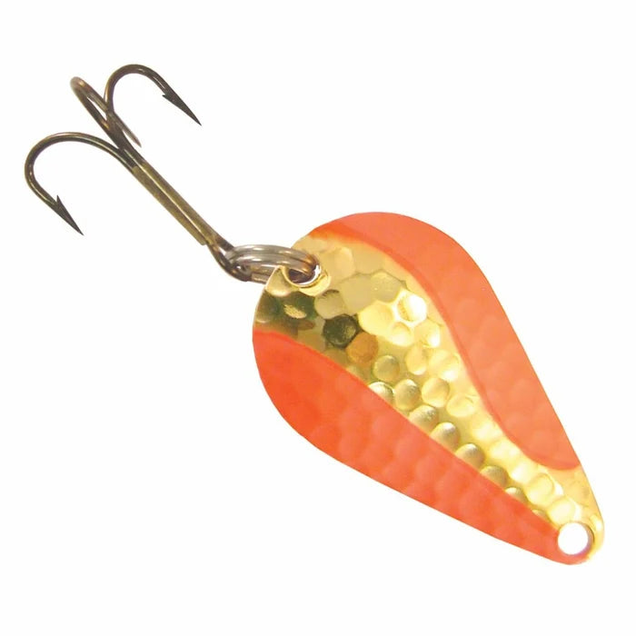 Acme Stee-Lee Spoon 1/2 oz. Hammered Fluorescent Brass