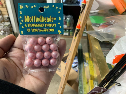 Mottled Bead Trout bead 10MM