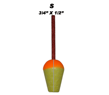 The Original Carlisle Pear Shaped Foam Floats SZ Small 3PK