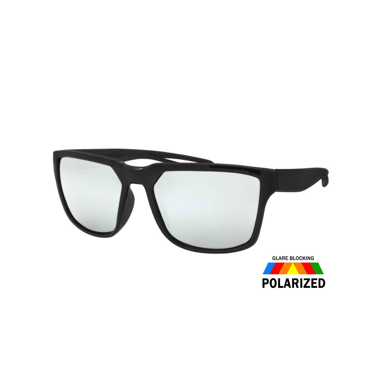 Polarized Mens Sport Sunglasses Color Mirror Lens New Look