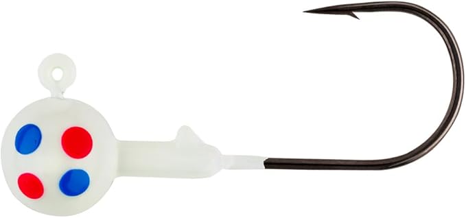 Northland Gum-Ball Super-Glo Jig Heads 1/16oz 7PK