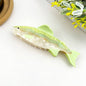 Salmon Acetate Hair Claw Clip, Fish-Shaped Claw Clip