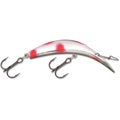 Kwikfish Xtreme (Non-rattle) Silver/ Flo Red Dot 11x
