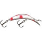 Kwikfish Xtreme (Non-rattle) Silver/ Flo Red Dot 11x