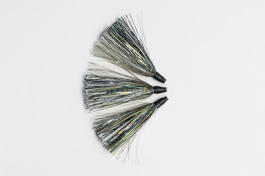 Rapture Trolling Flies Black Hypnotist Teaser Flies