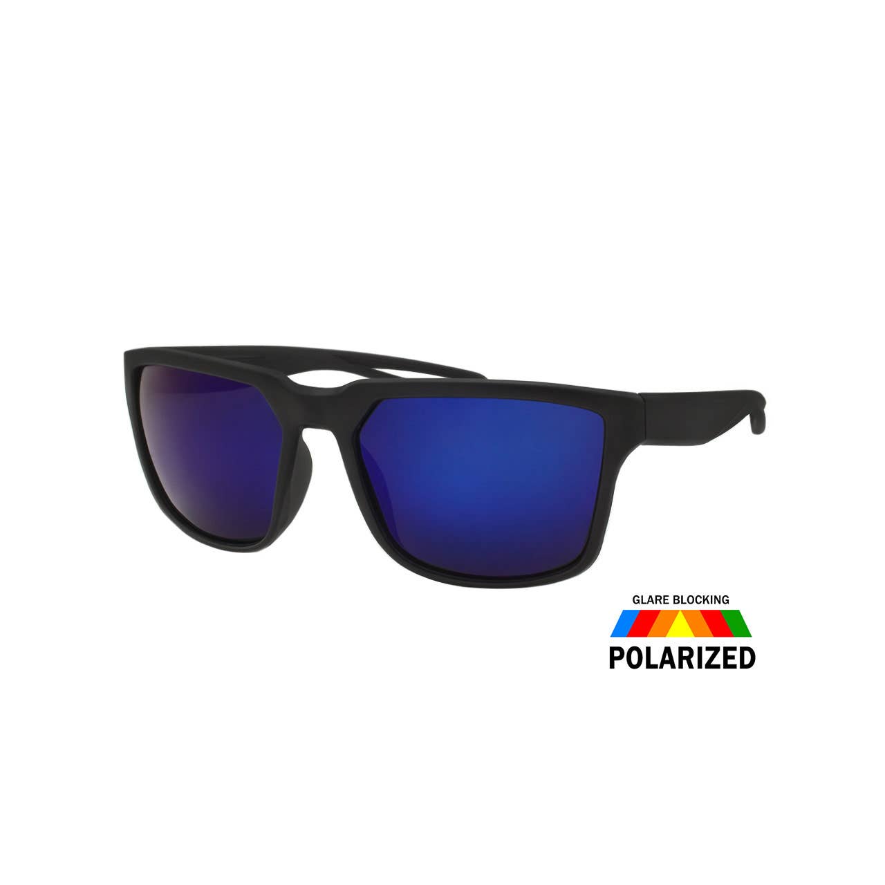 Polarized Mens Sport Sunglasses Color Mirror Lens New Look