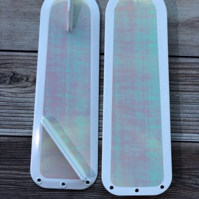 Bechhold & Son Flasher & Lure Fish Catcher White Slick Glow