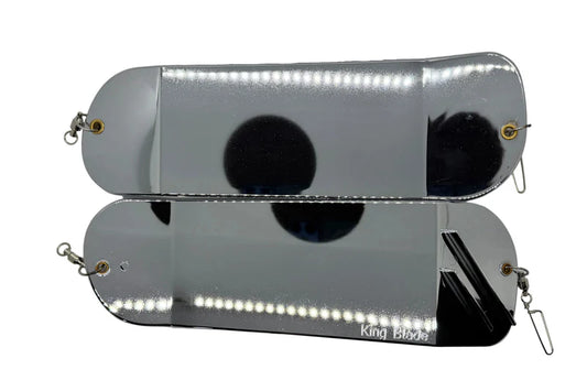 Gator Bait 11" King Blade Chrome Blank