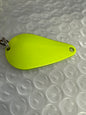 Dons Tackle Casting Spoon 1/2 oz Double Chartreuse