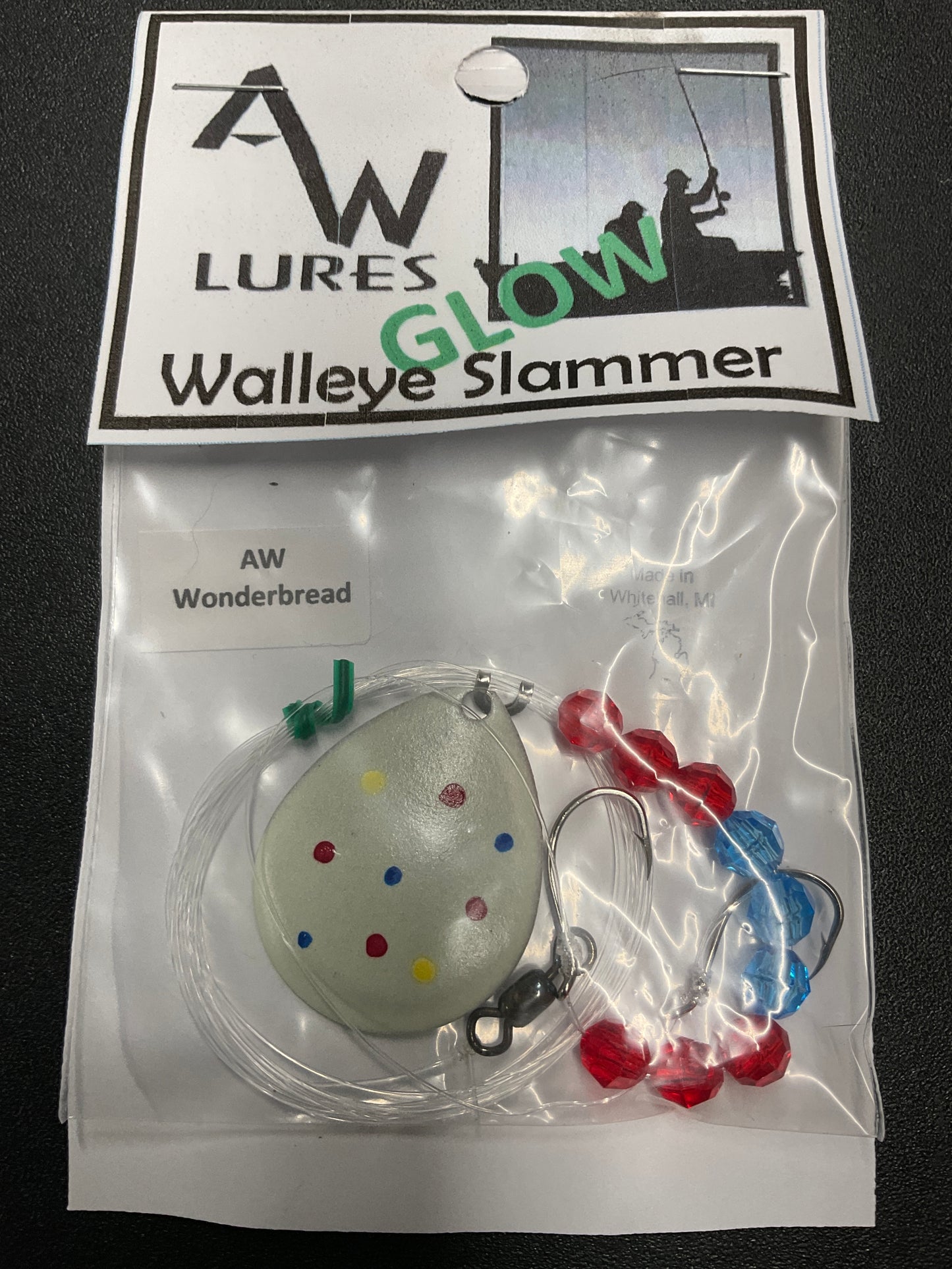A & W Lures Walleye Slammer Worm Harness