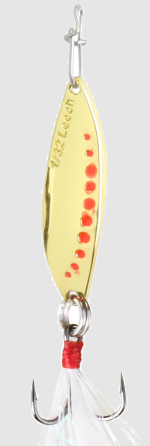 Clam Leech Flutter Spoon 1/16OZ #12 Hook